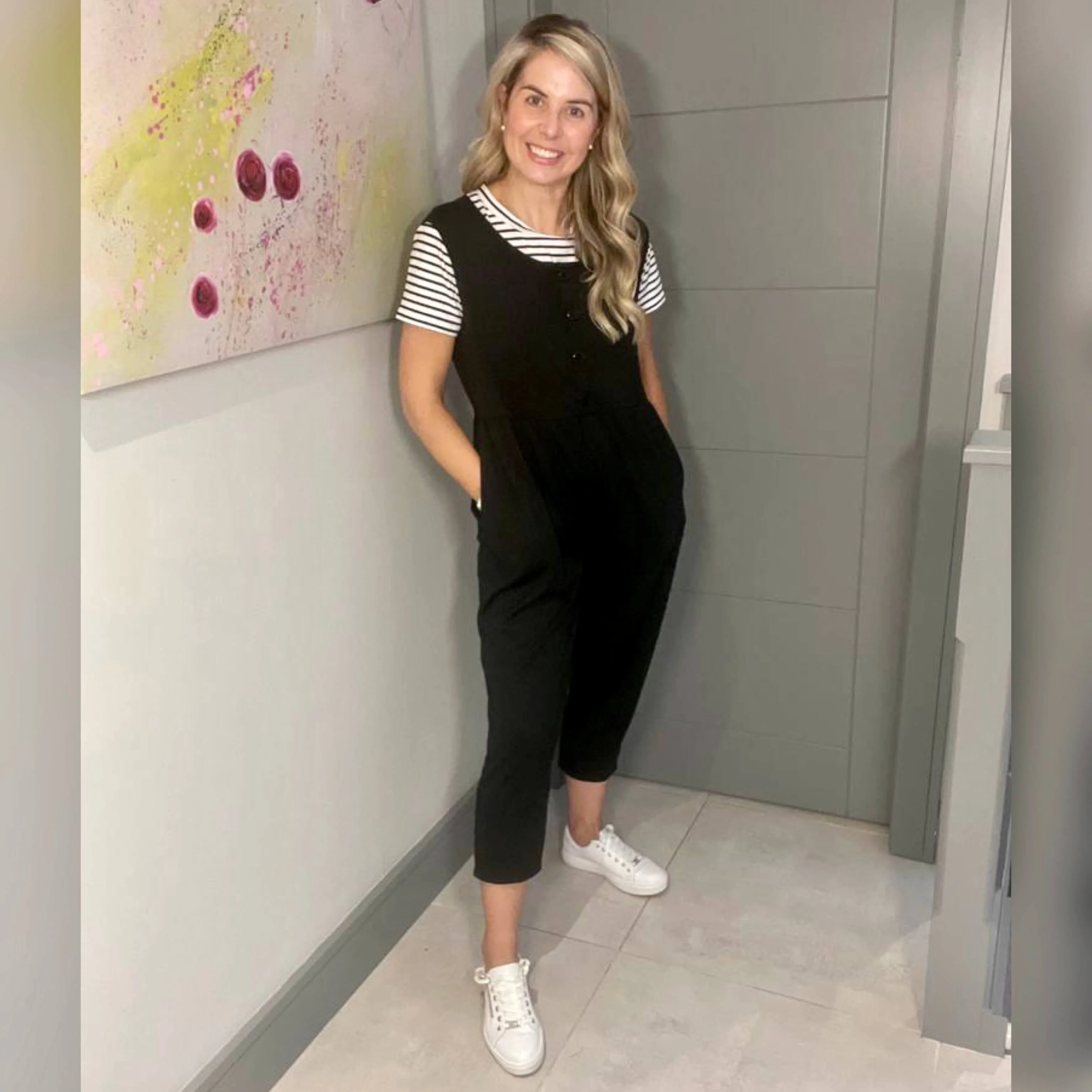 Penny Jumpsuit (Black) - Image 2