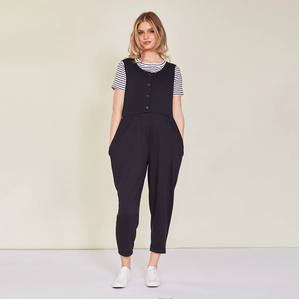 Penny Jumpsuit (Black) - Image 5