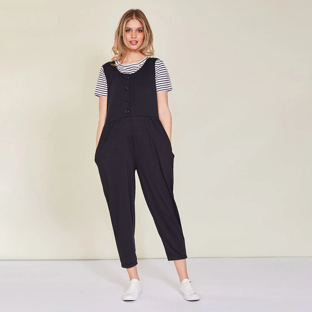 Penny Jumpsuit (Black) - Image 7
