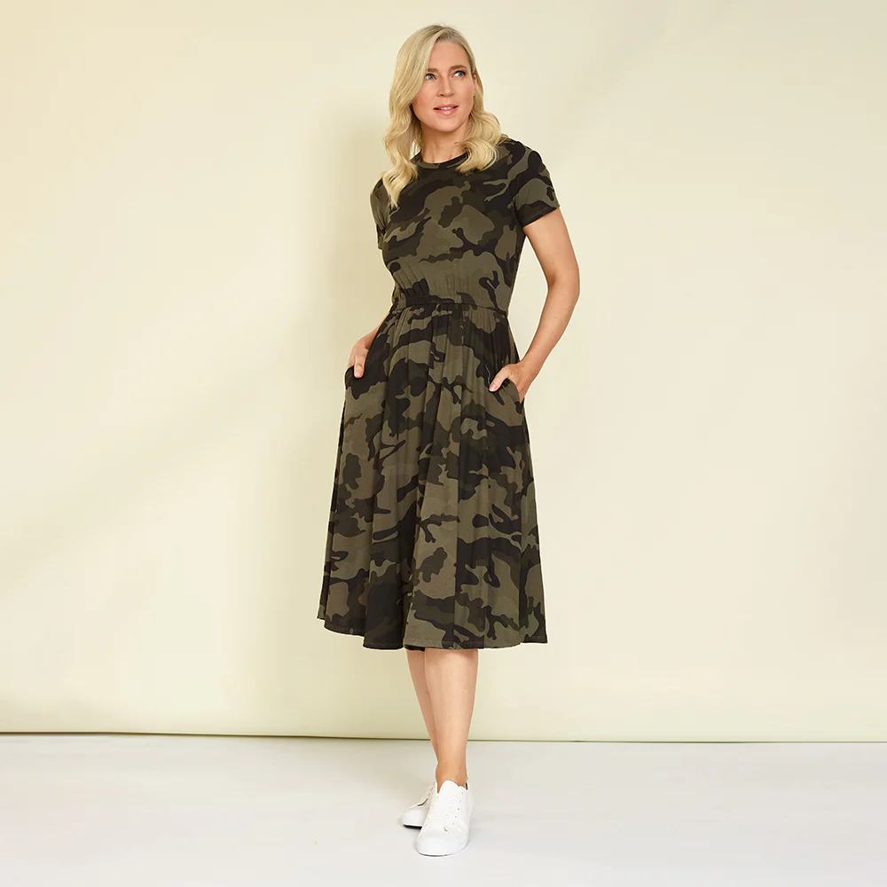 Piper Dress (Army) - Image 4