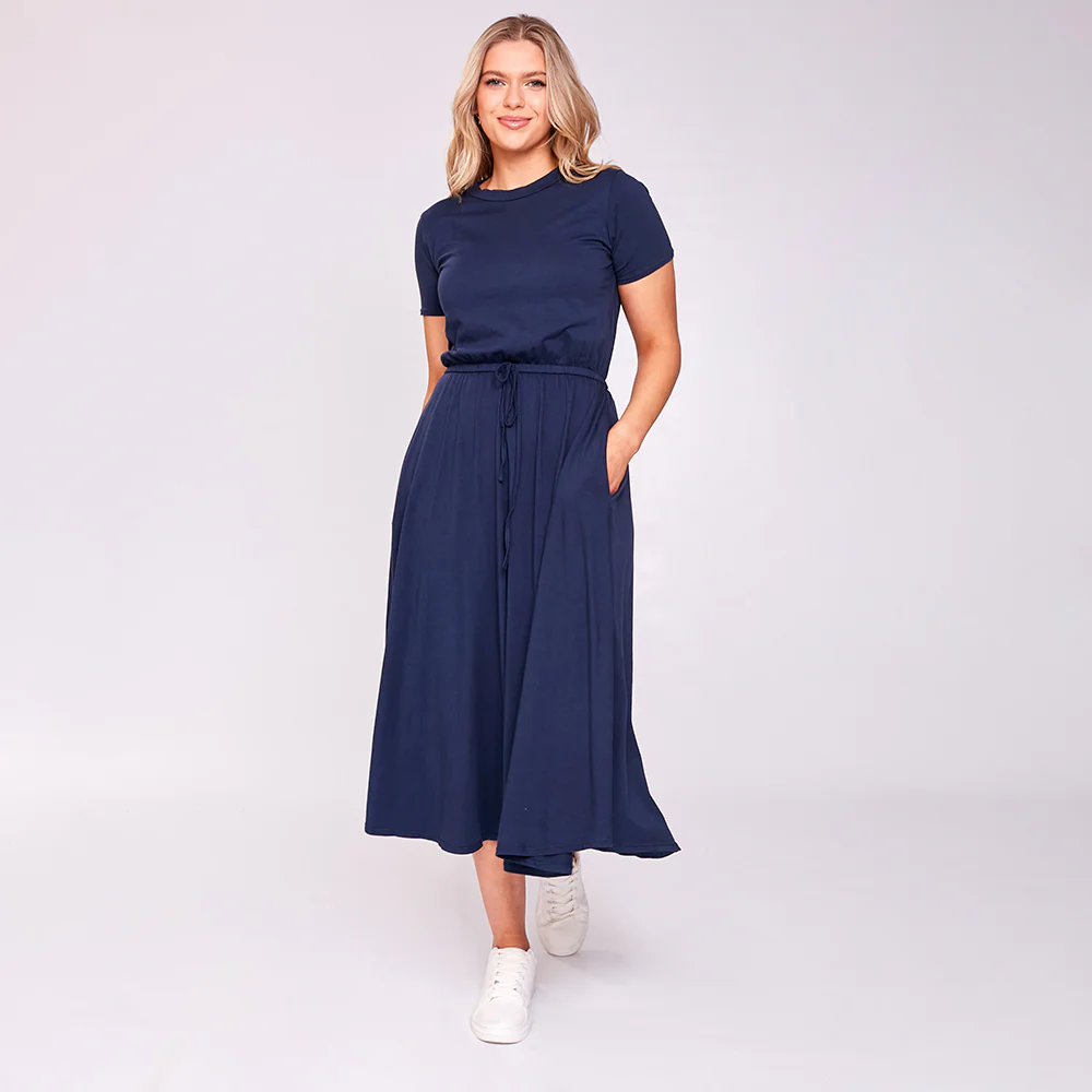 Piper Dress (Navy) - Image 4
