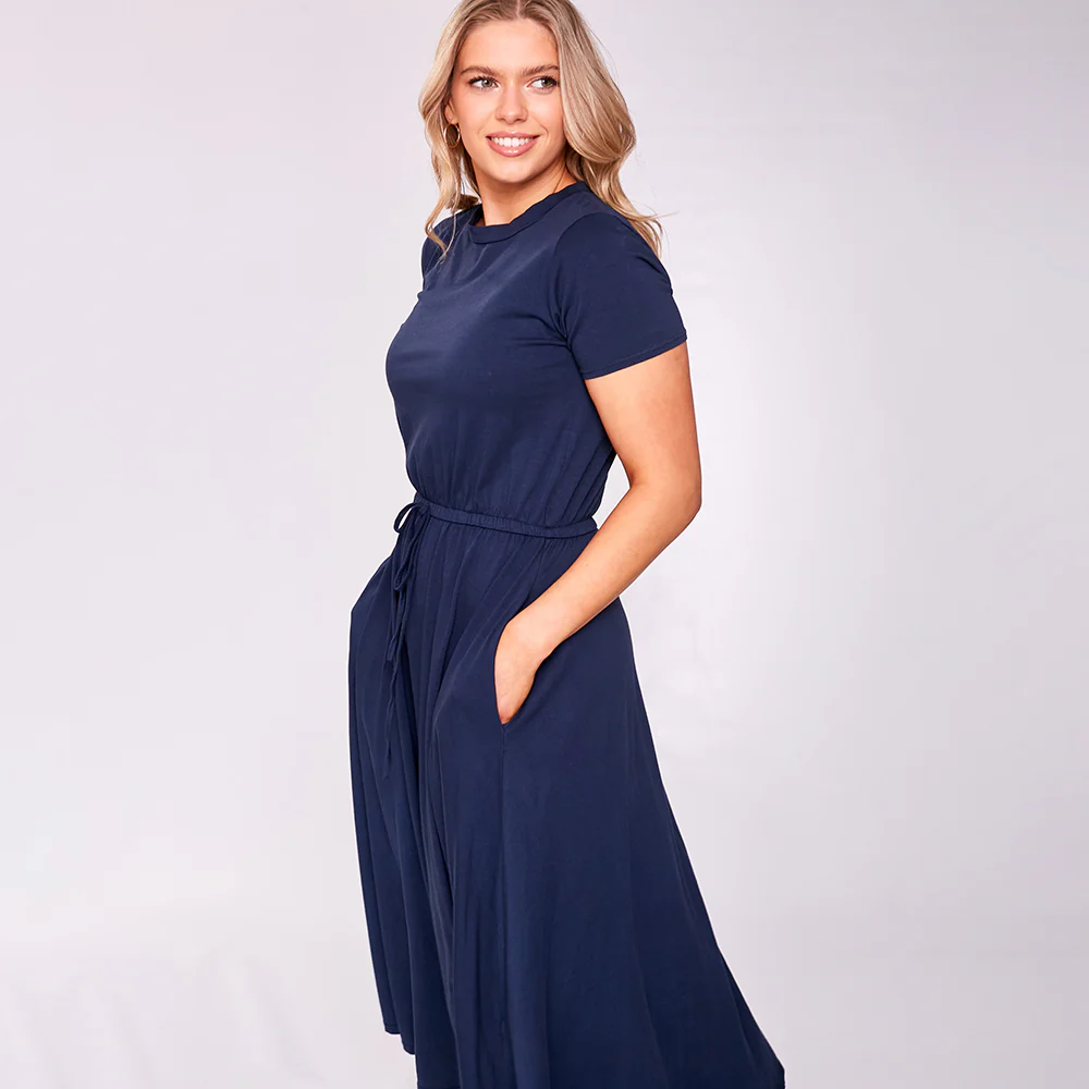Piper Dress (Navy) - Image 7