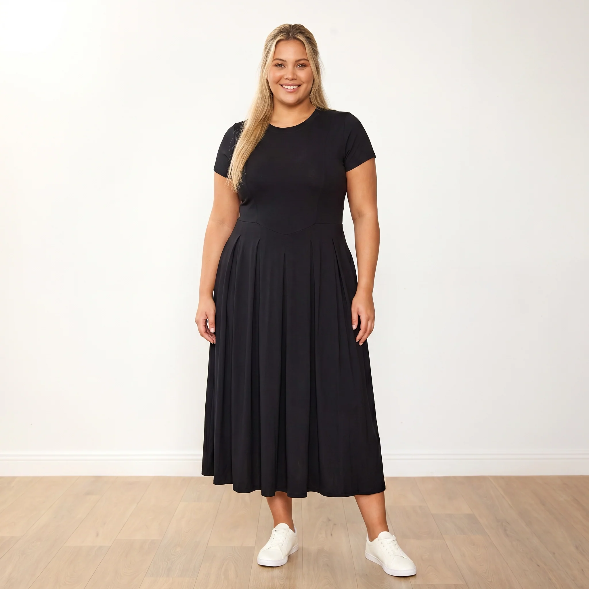 Polly Dress (Black) - Image 10