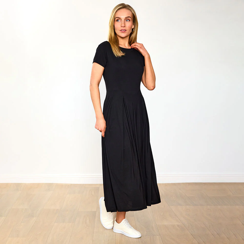 Polly Dress (Black) - Image 11