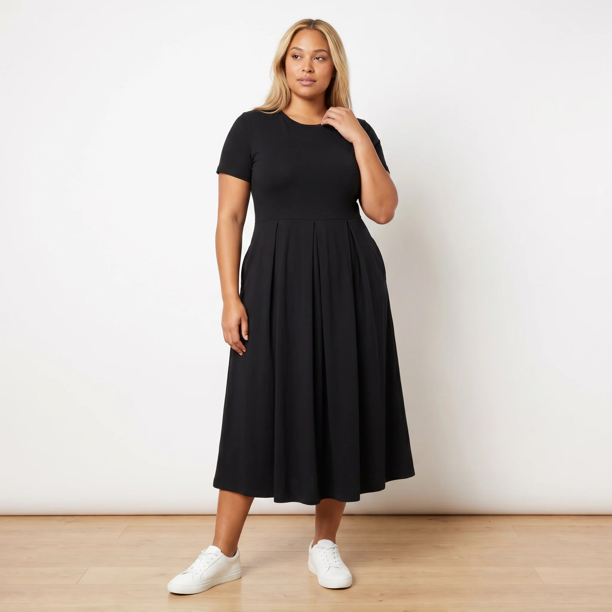 Polly Dress (Black) - Image 12