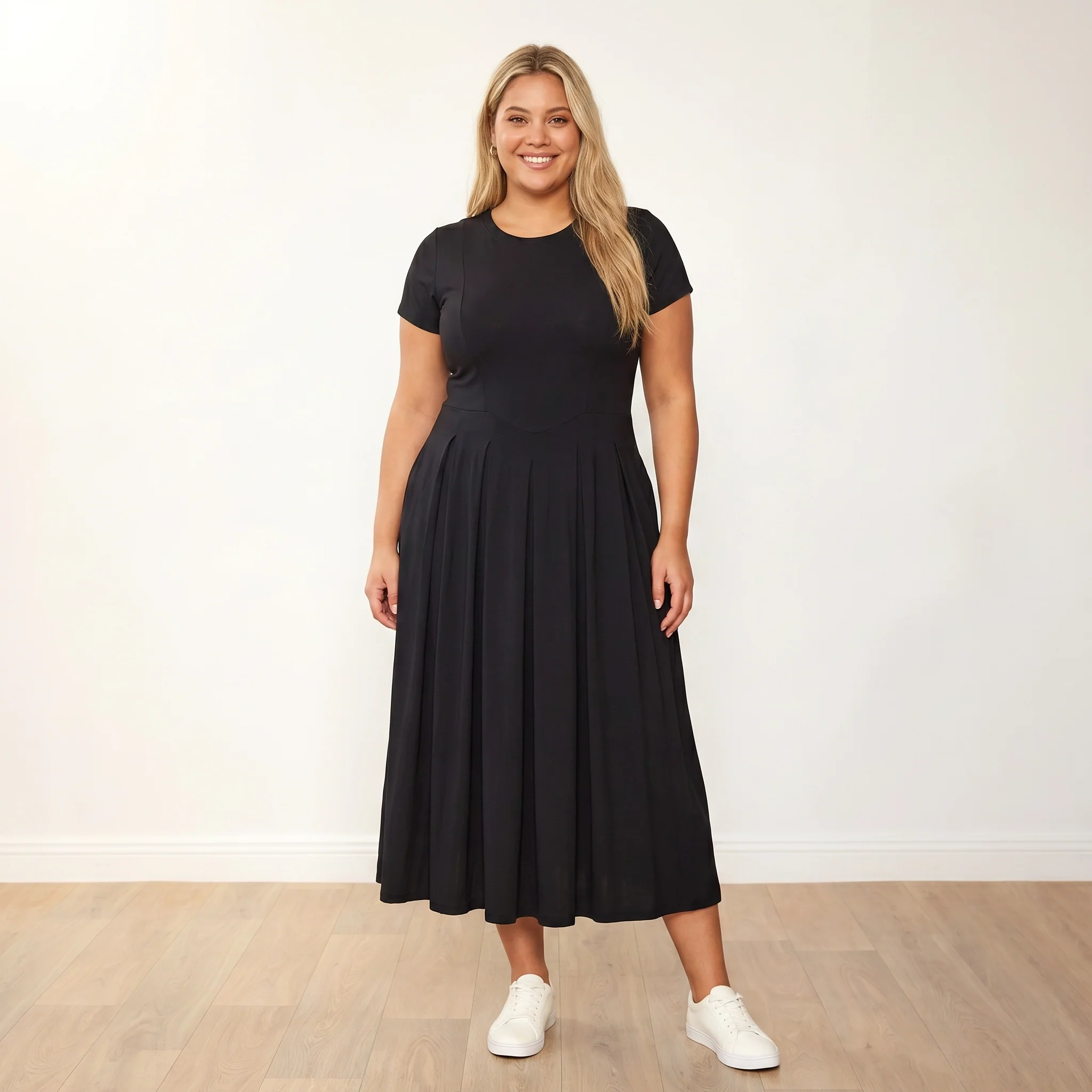 Polly Dress (Black) - Image 14