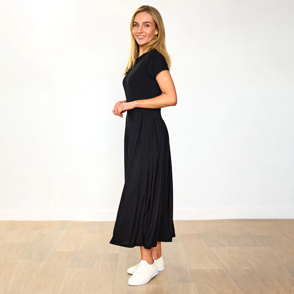 Polly Dress (Black) - Image 15