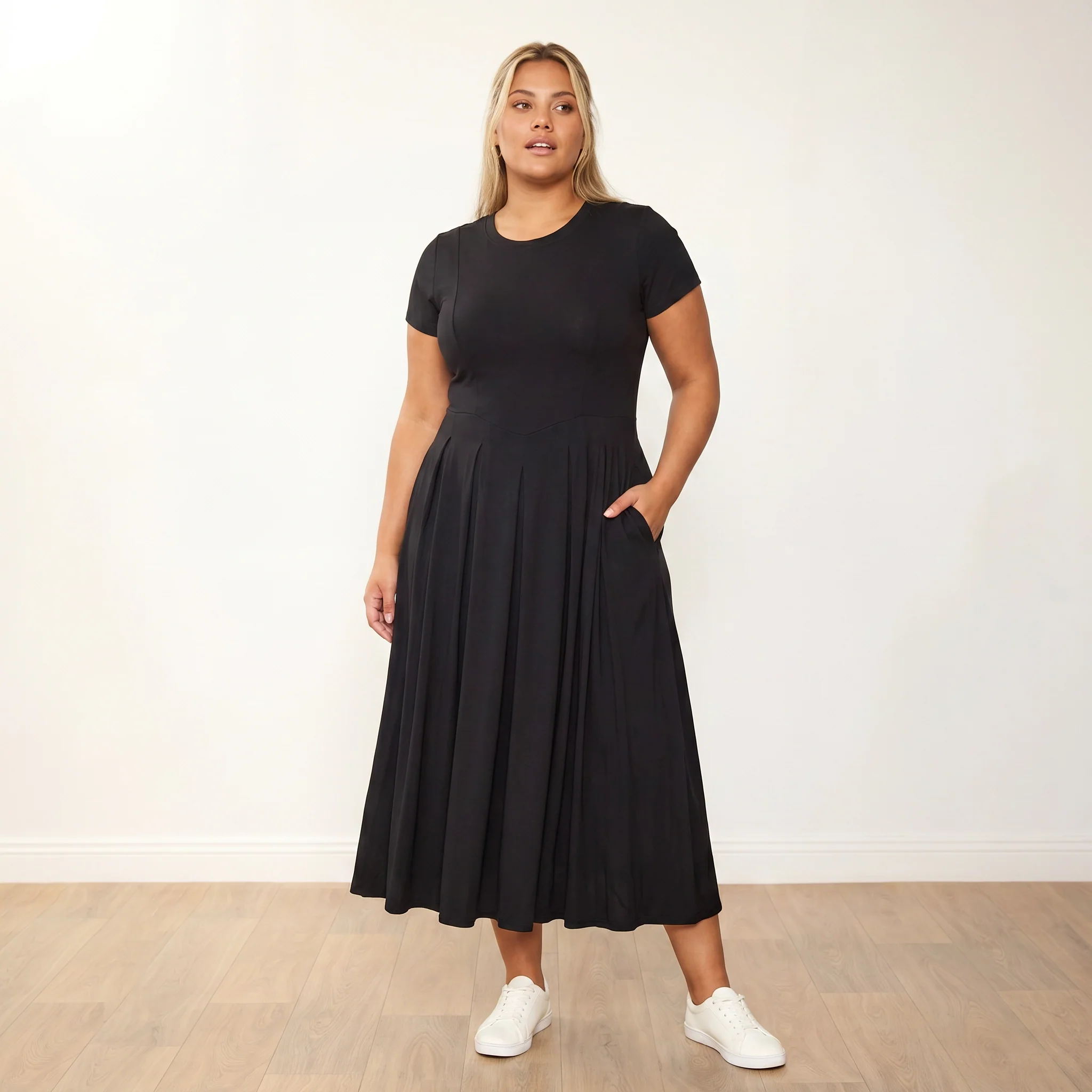 Polly Dress (Black) - Image 16