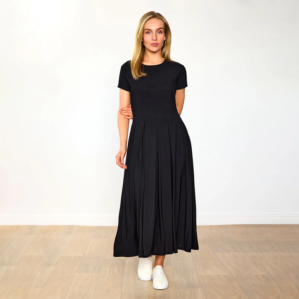 Polly Dress (Black) - Image 5
