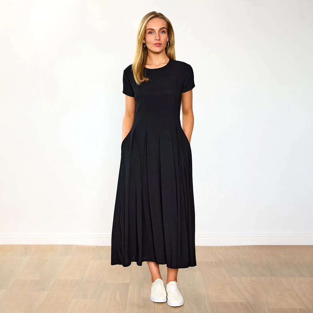 Polly Dress (Black) - Image 9