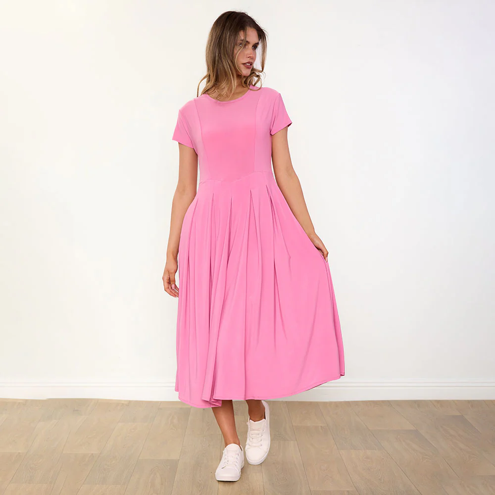 Polly Dress (Pink) - Image 10