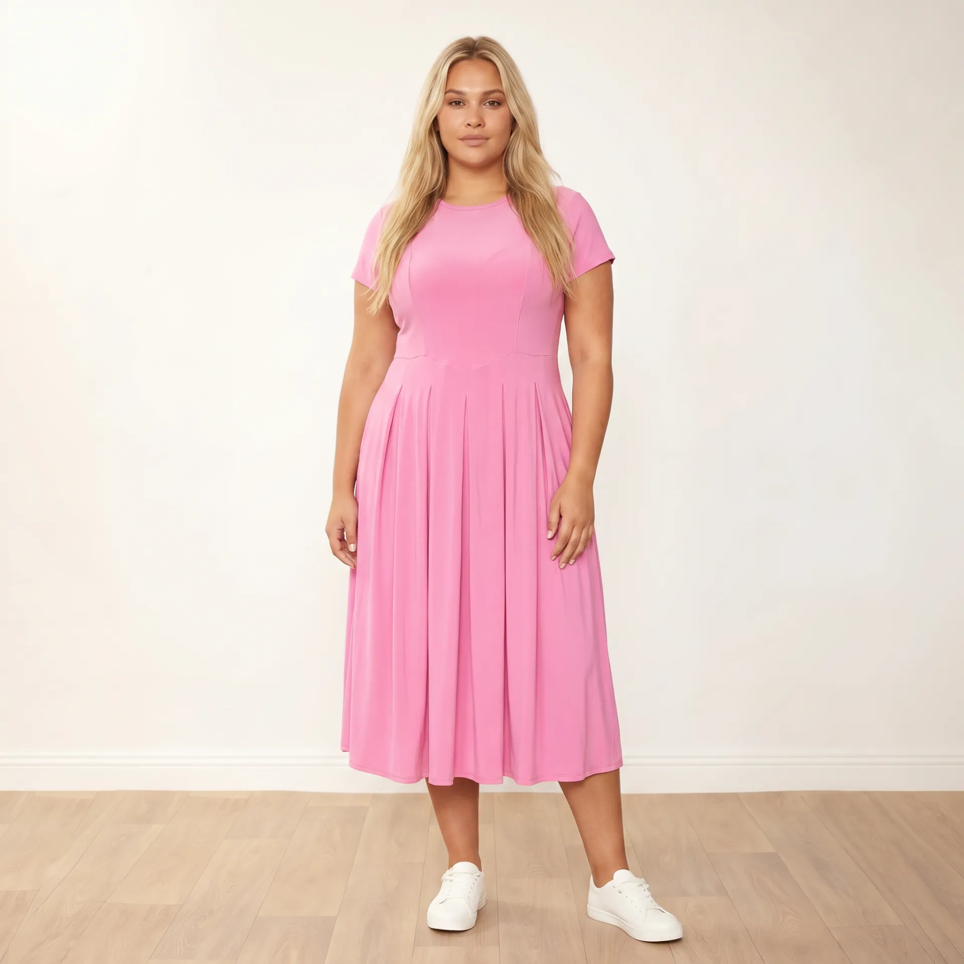 Polly Dress (Pink) - Image 5