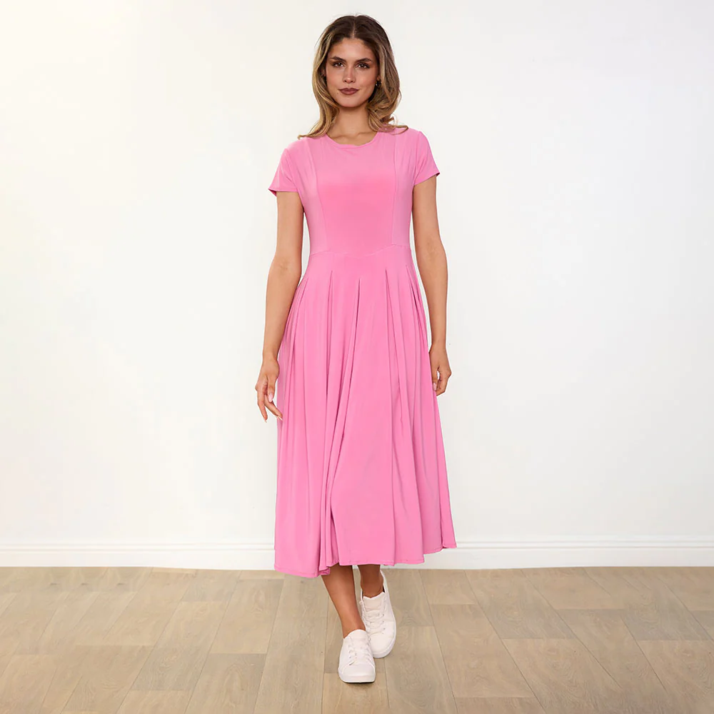 Polly Dress (Pink) - Image 6