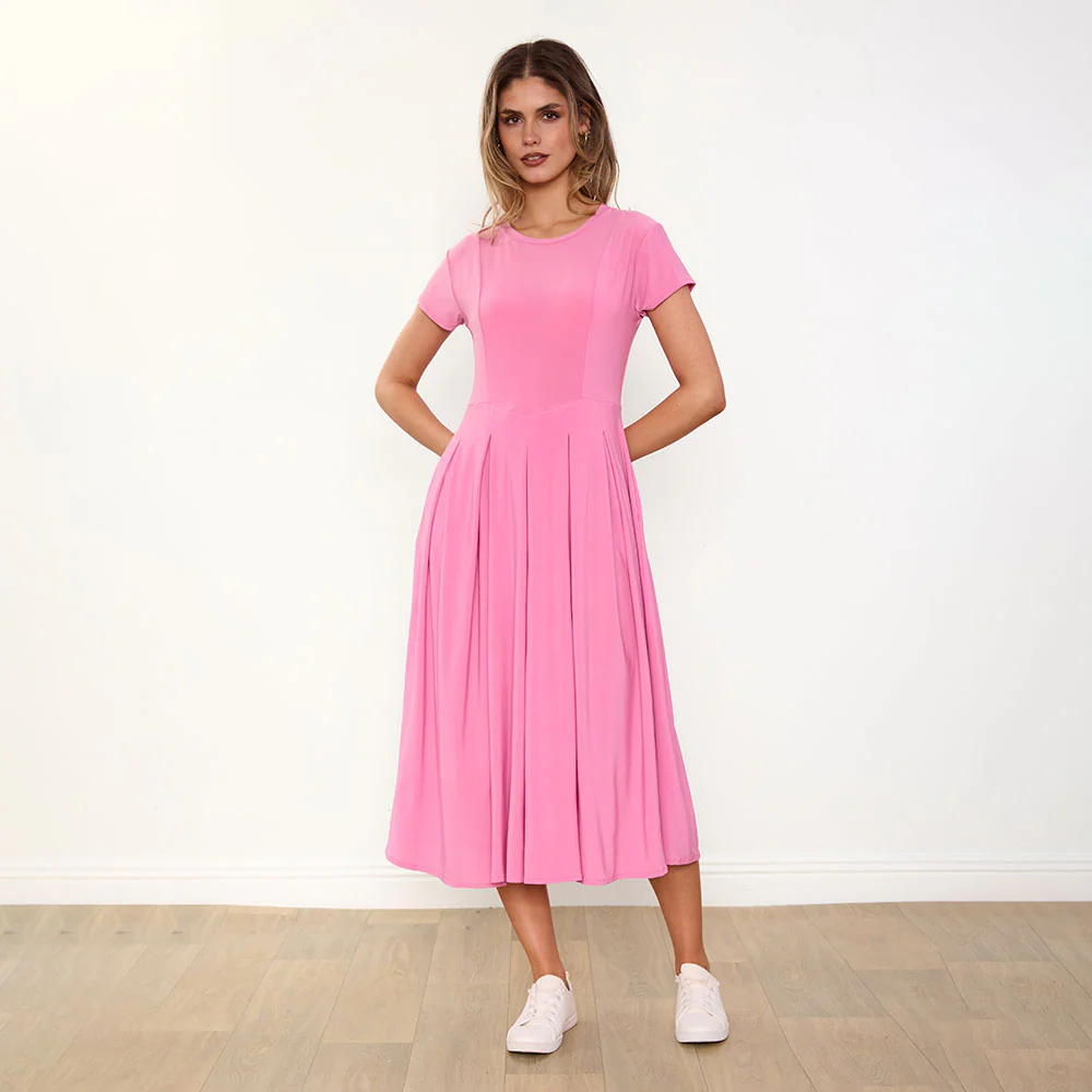 Polly Dress (Pink) - Image 8