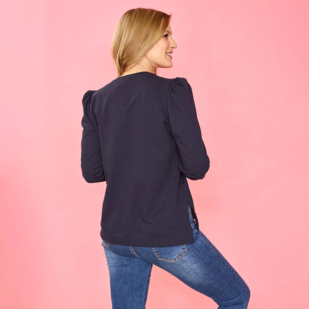 Clara Star Jumper (Navy) - Image 8