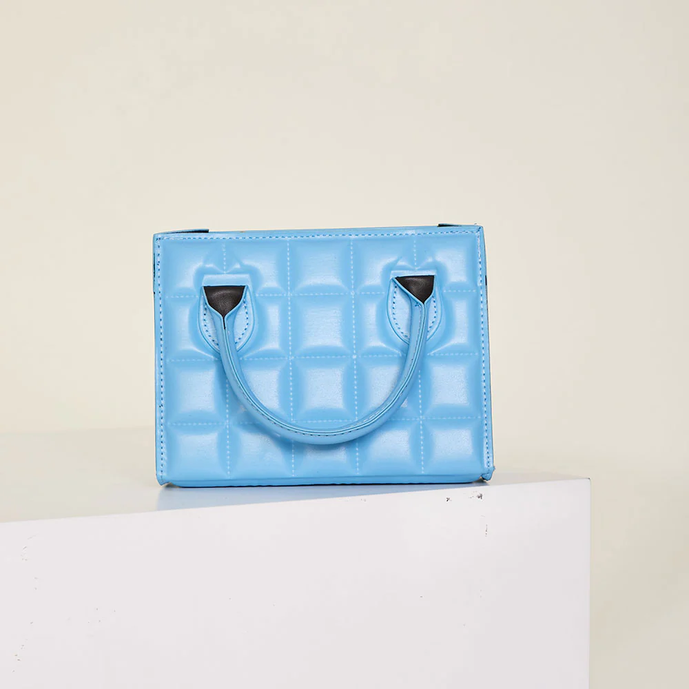 Katie Quilted Bag (Blue)