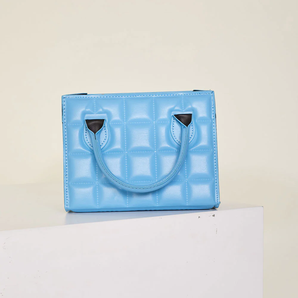 Katie Quilted Bag (Blue) - Image 2
