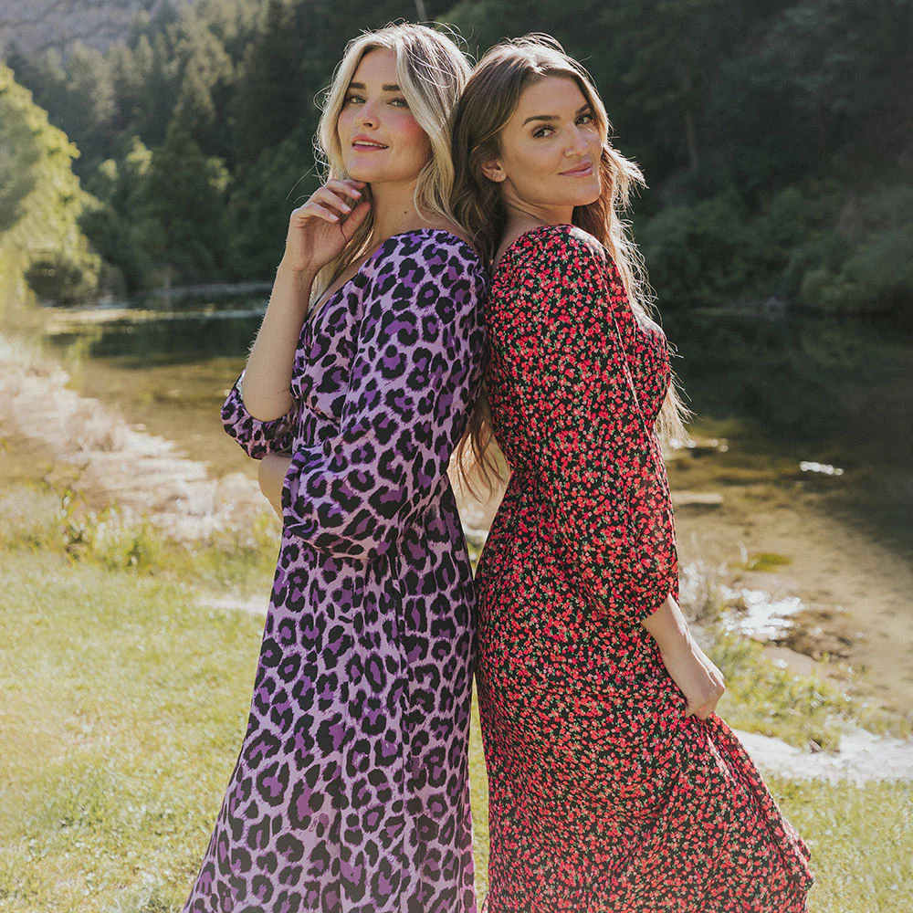 Reece Dress (Red Floral) - Image 10