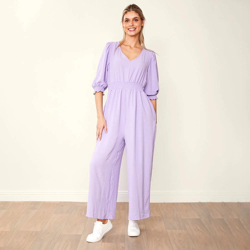 Regina Jumpsuit (Lilac) - Image 7