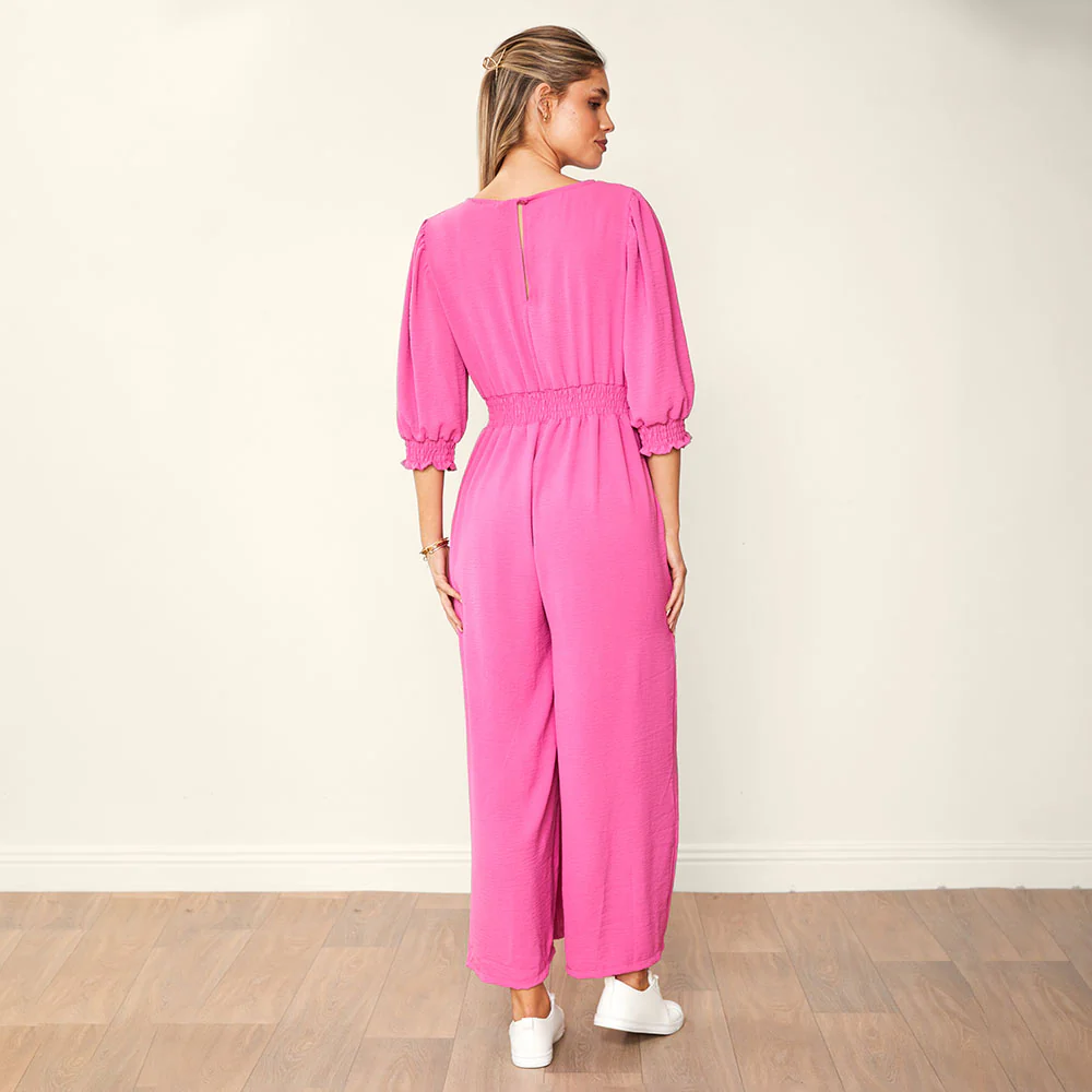 Regina Jumpsuit (Pink) - Image 11