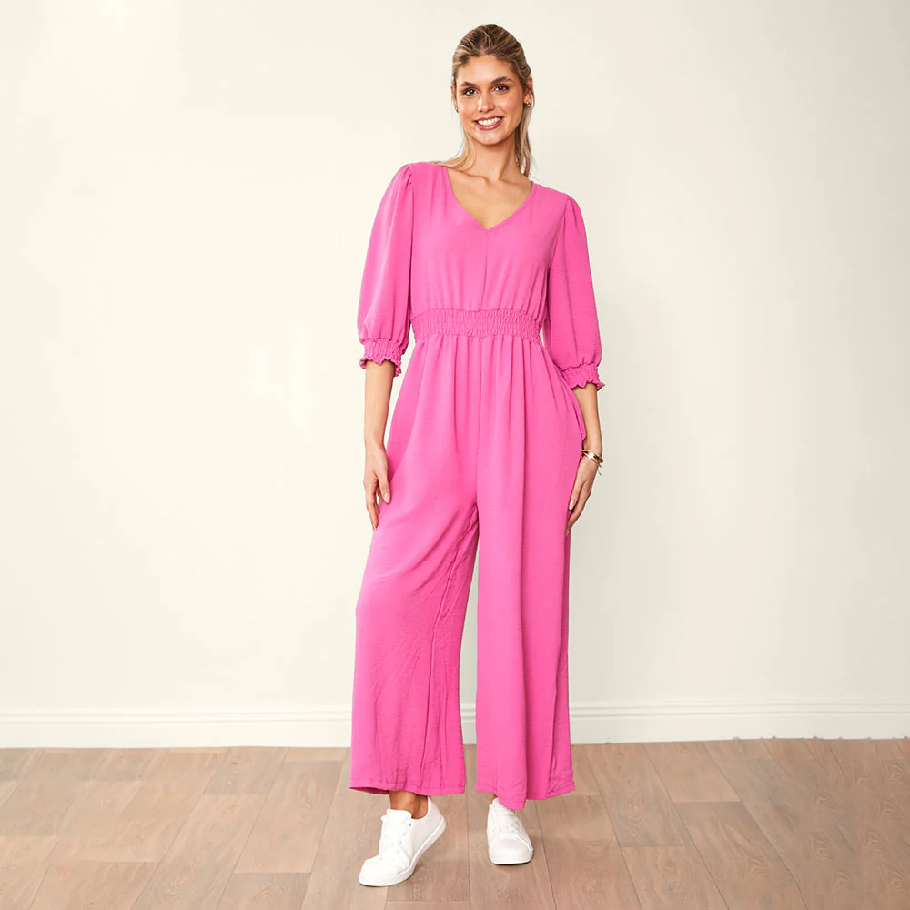 Regina Jumpsuit (Pink) - Image 5