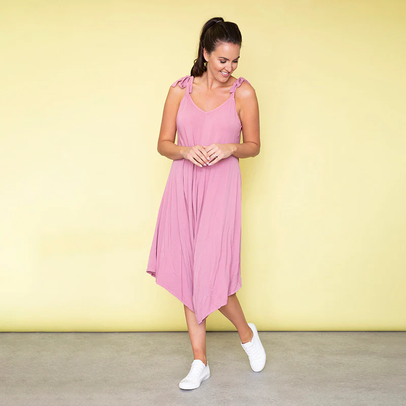 Frankie Relaxed Fit Jumpsuit (Rose) - Image 3