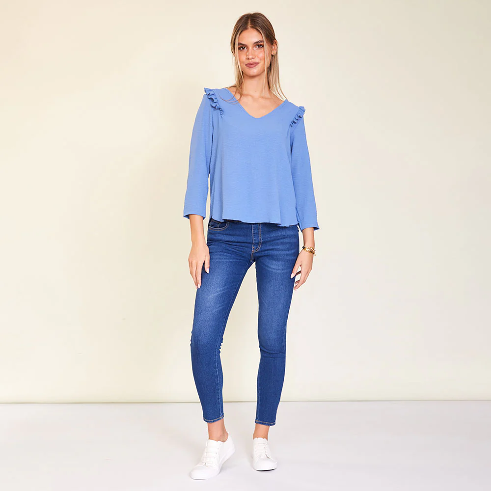 Rhea Top (Blue) - Image 5