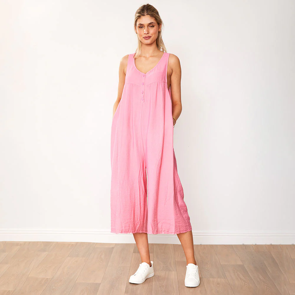 Rio Jumpsuit (Light Pink) - Image 5