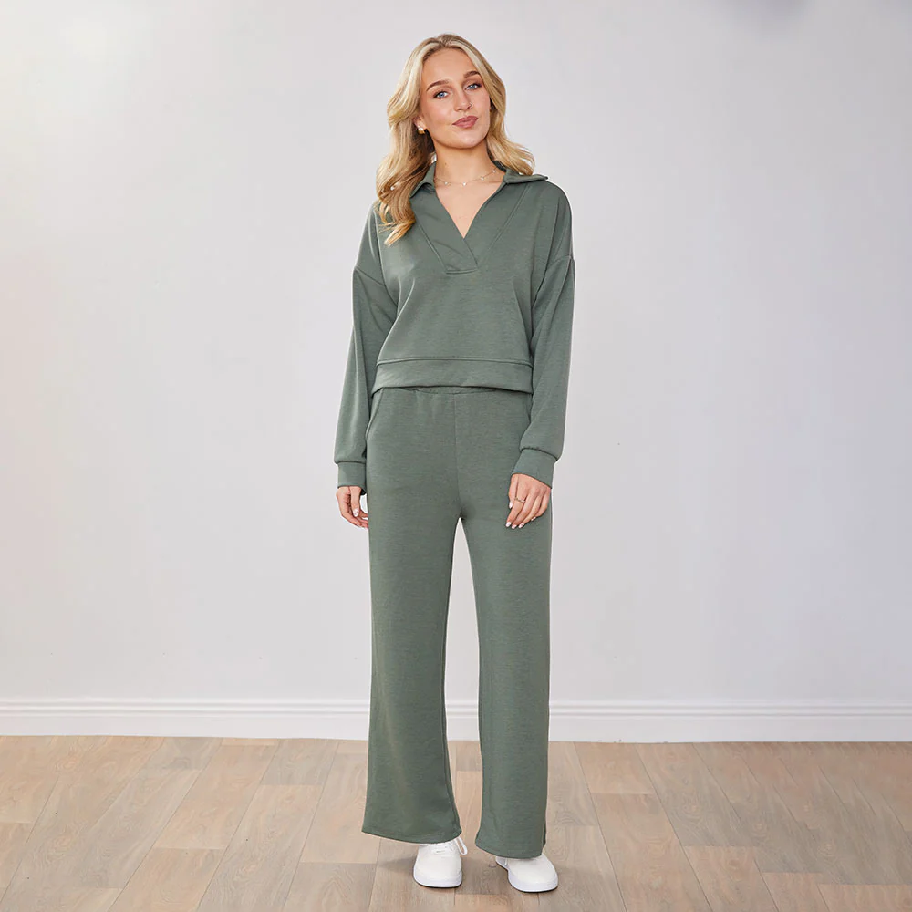 Riva Tracksuit (Khaki) - Image 3