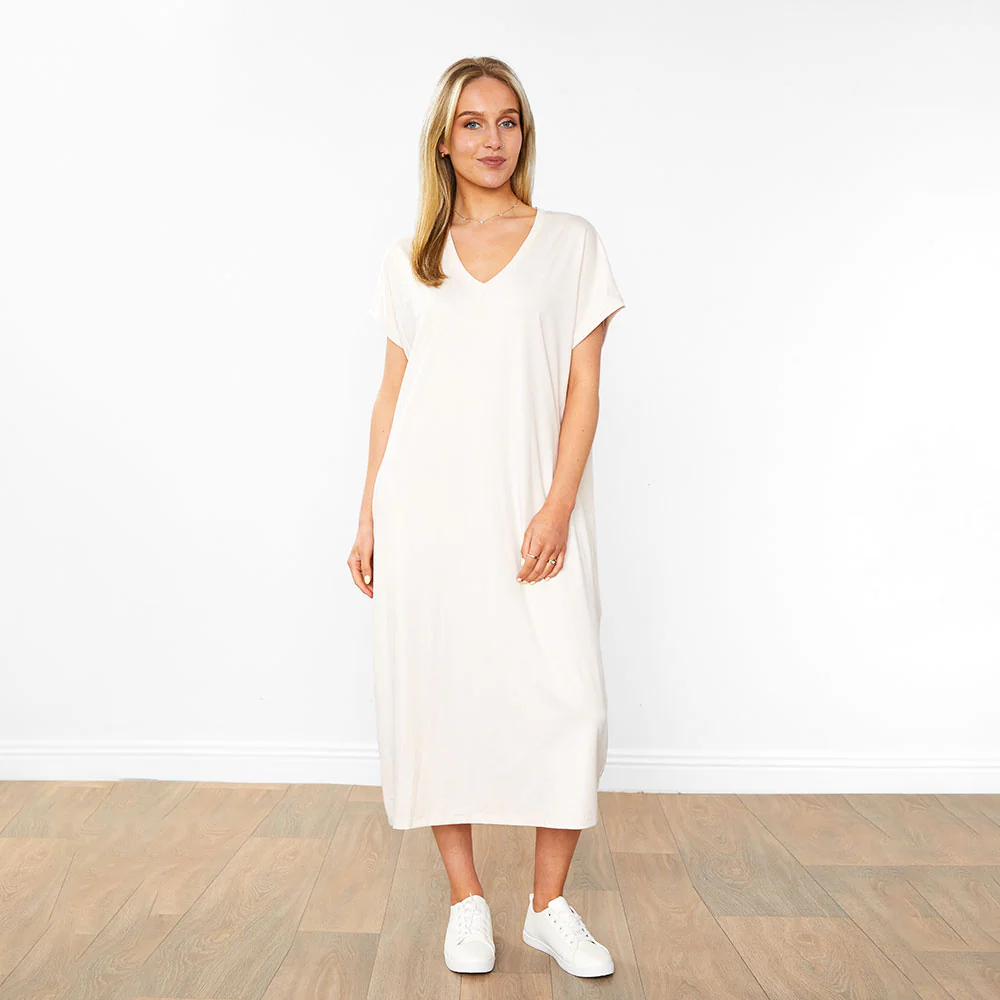 Rory Dress (Cream) - Image 2