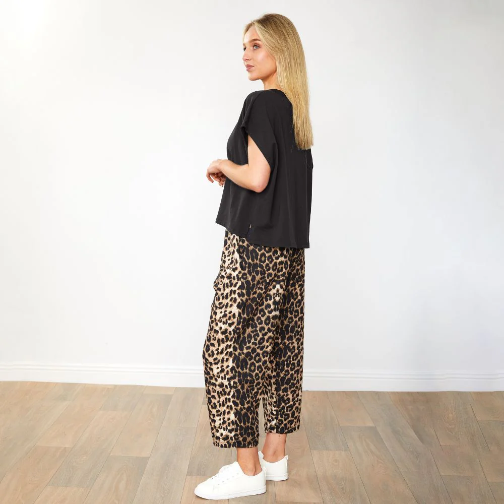 Roxy Co-Ord (Black/Leopard) - Image 6