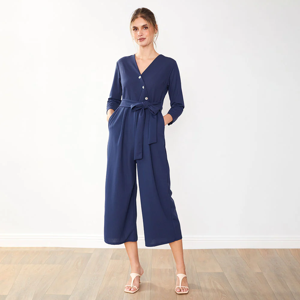 Ruby Jumpsuit (Navy) - Image 10