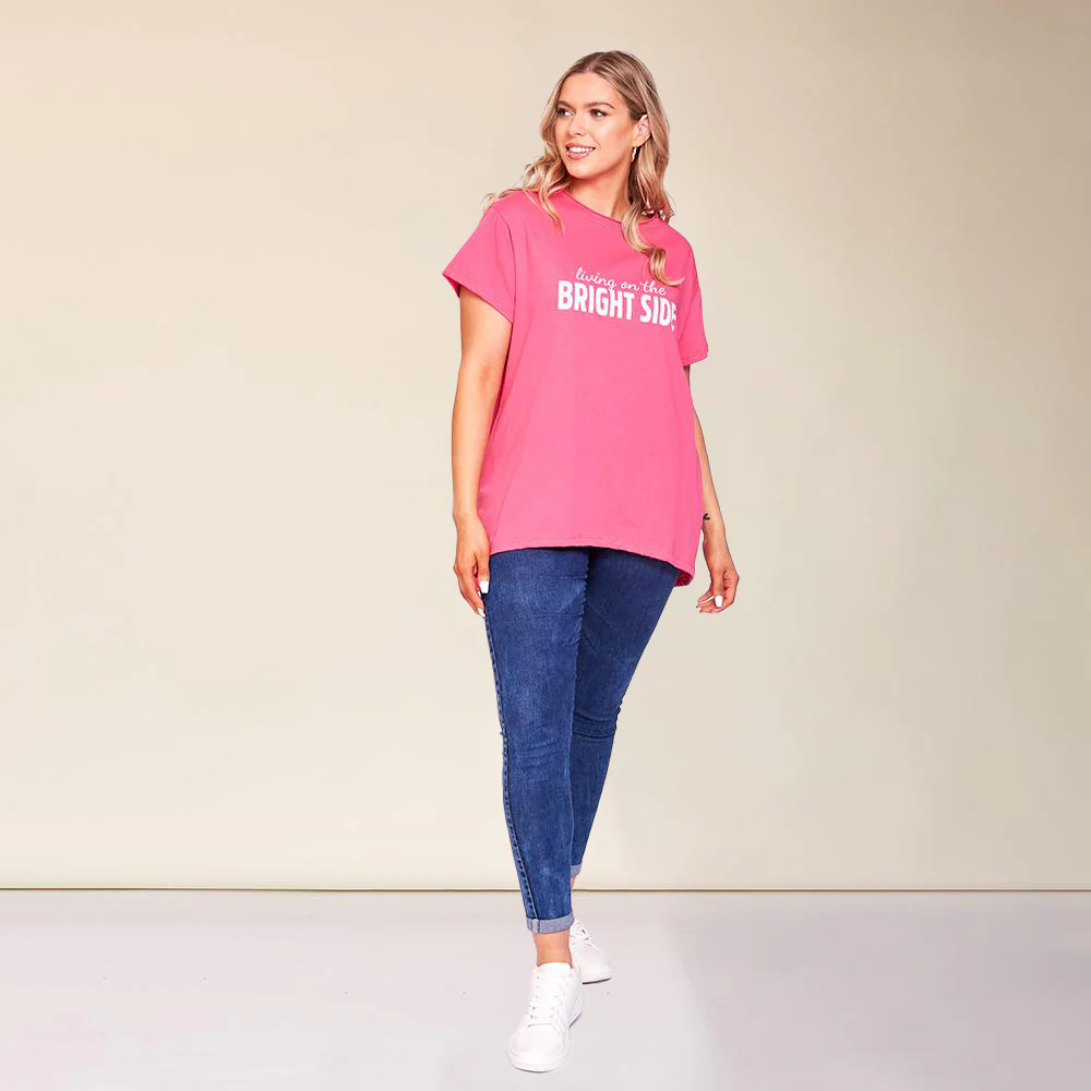 Sally T-Shirt  (Fuschia) - Image 4