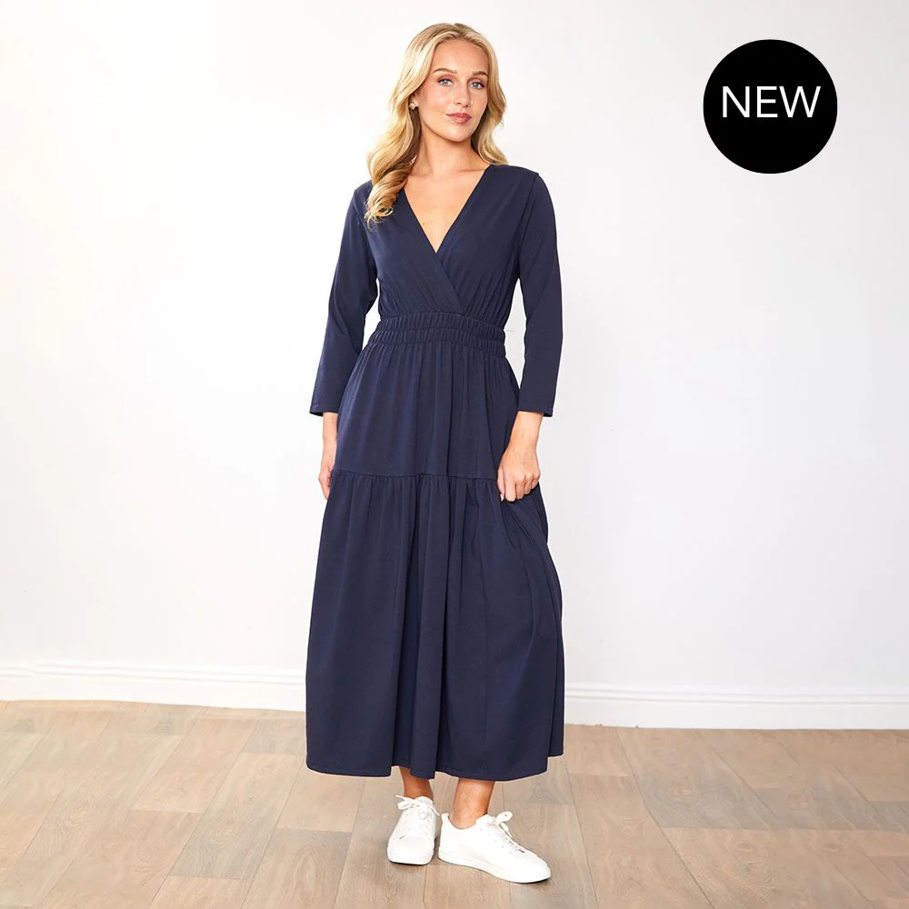 Sandi Dress (Navy) - Image 8