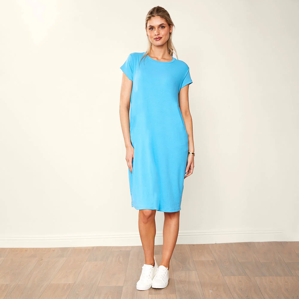 Sandie Dress (Blue) - Image 2