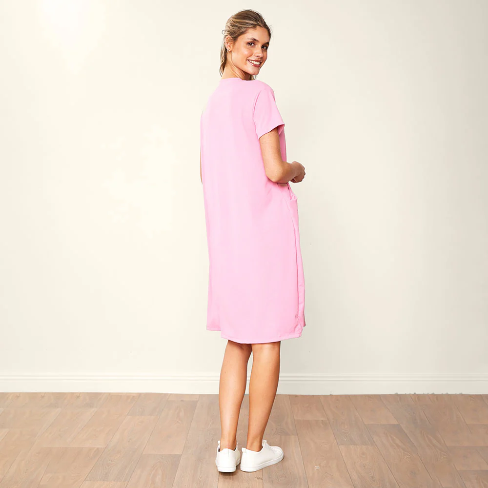 Sandie Dress (Pink) - Image 3