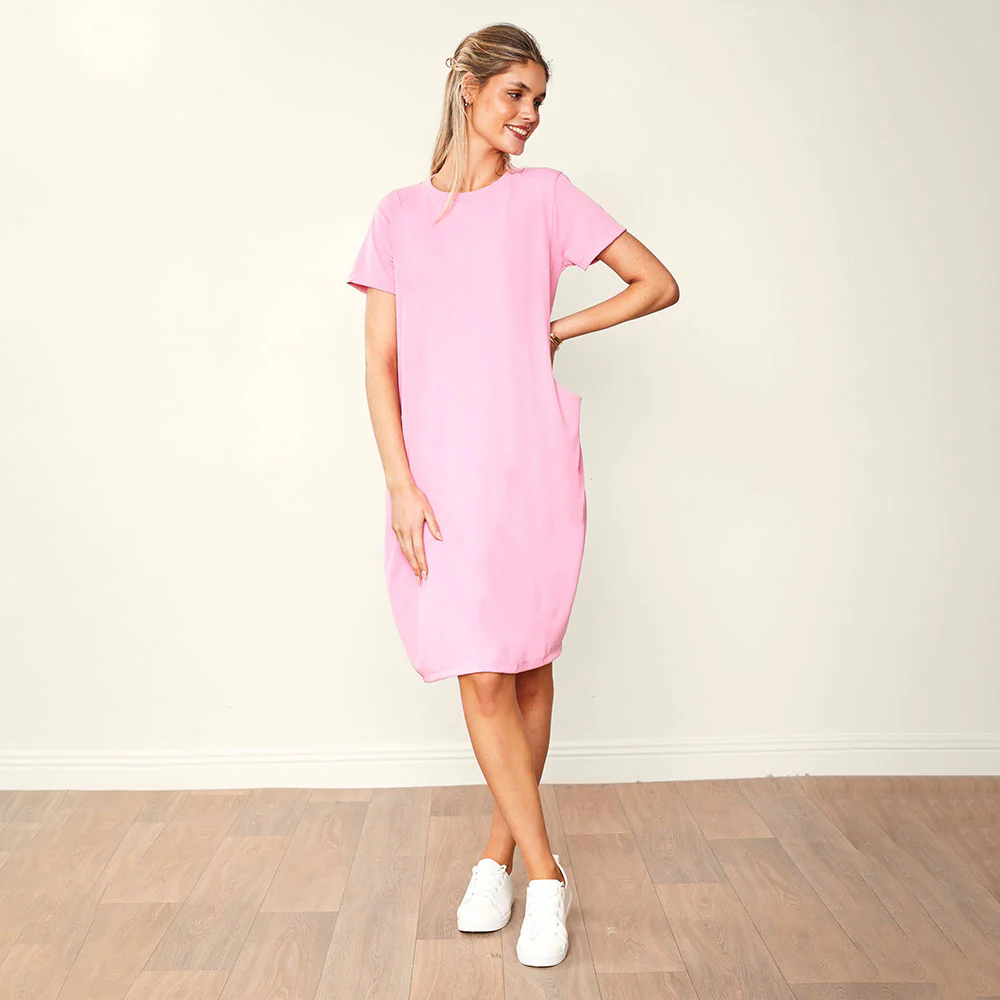 Sandie Dress (Pink) - Image 7
