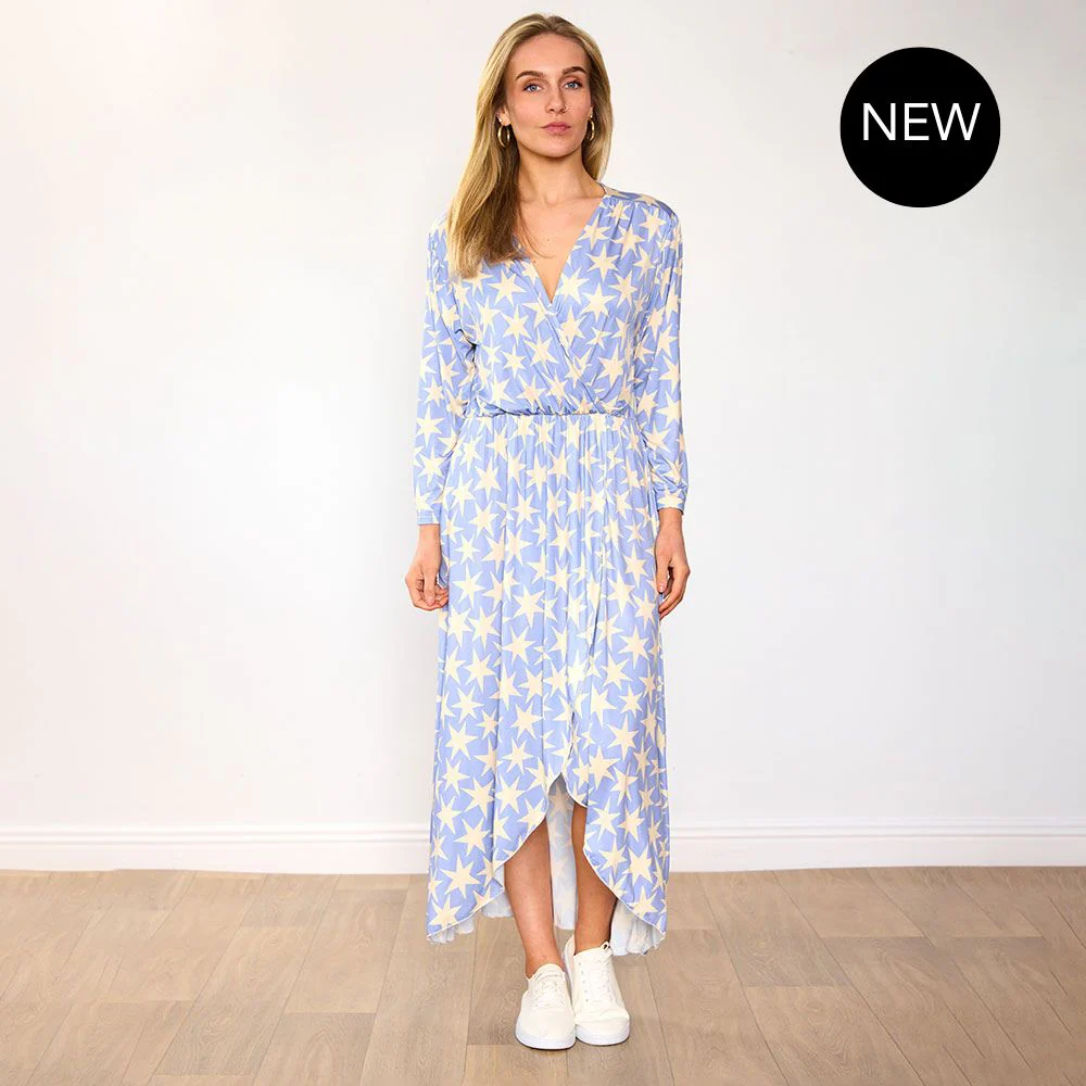 Cara Dress – Starlight Blue