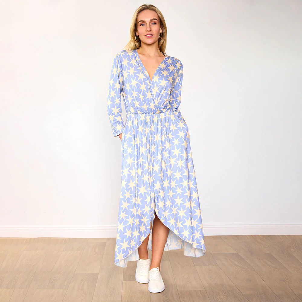 Cara Dress – Starlight Blue - Image 2