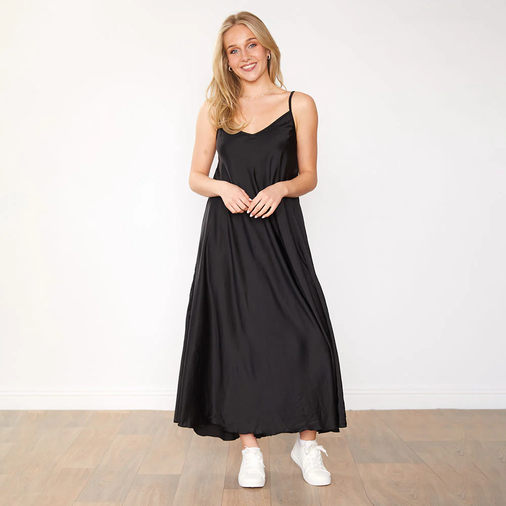 Shauna Dress (Black) - Image 2