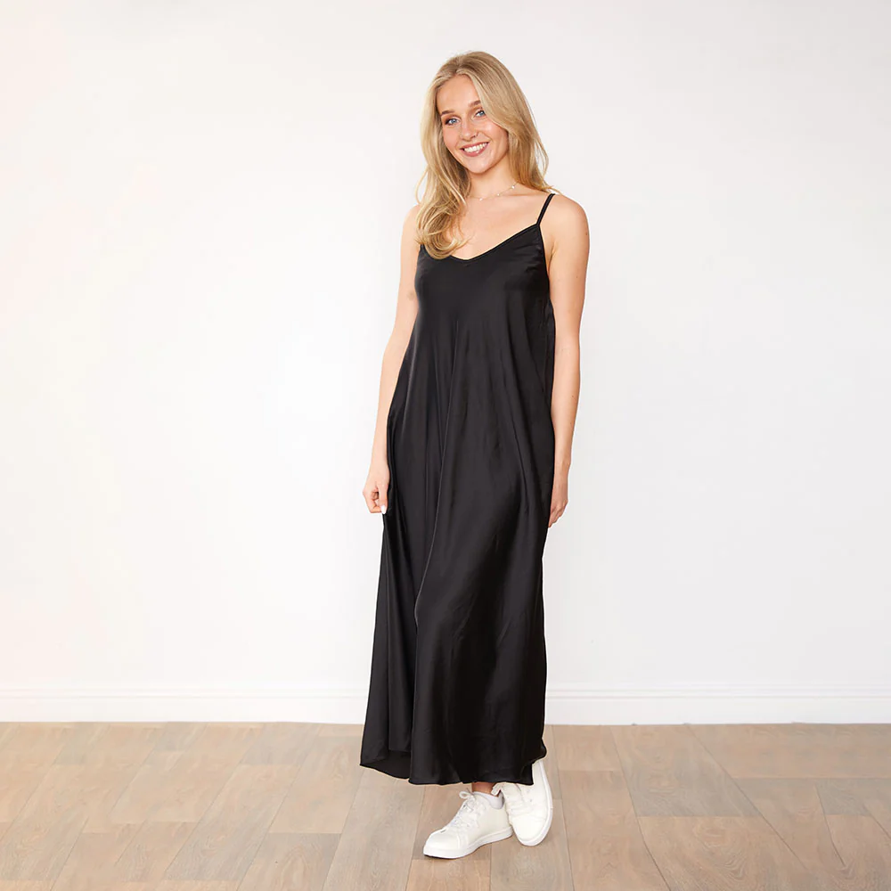 Shauna Dress (Black) - Image 4