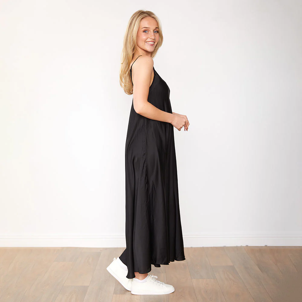 Shauna Dress (Black) - Image 7