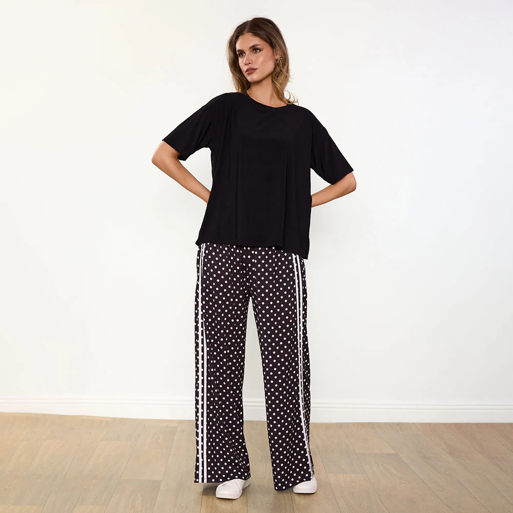 Sheena Co-Ord (Black/Polka Dot) - Image 13