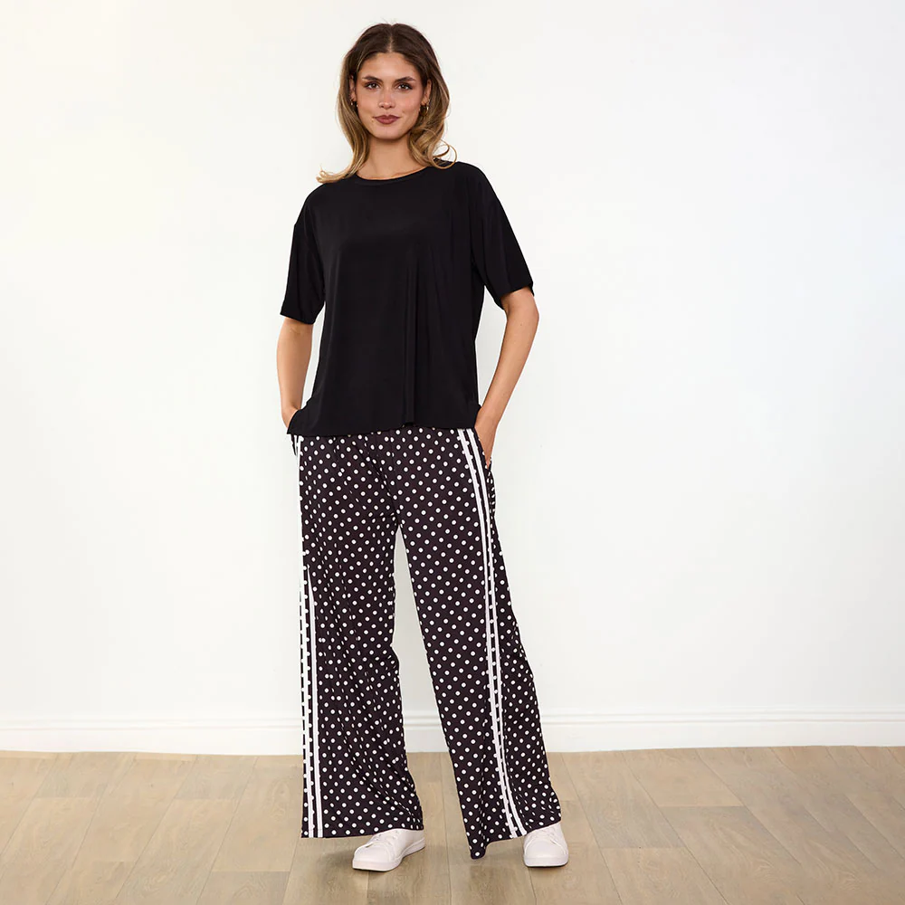 Sheena Co-Ord (Black/Polka Dot) - Image 3