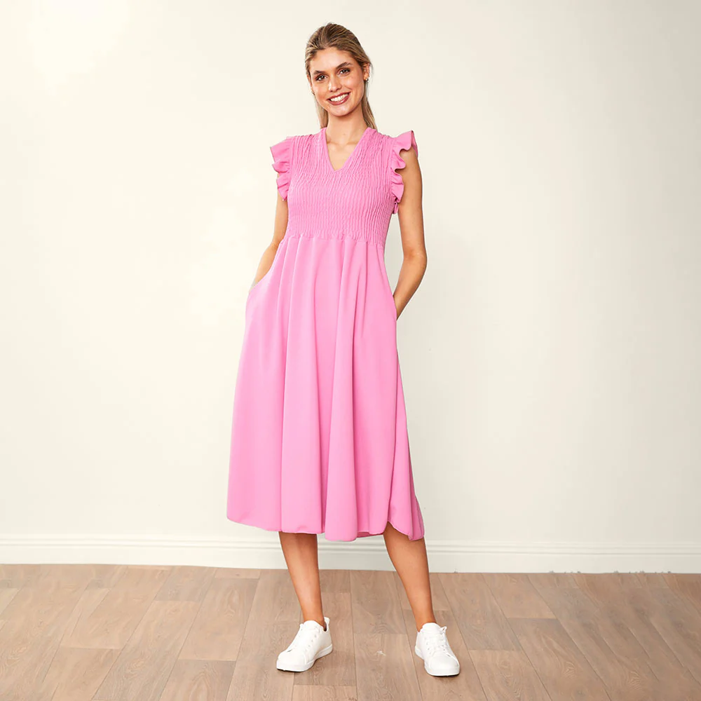 Sienna Dress Black & Pink (2 for €76) - Image 5
