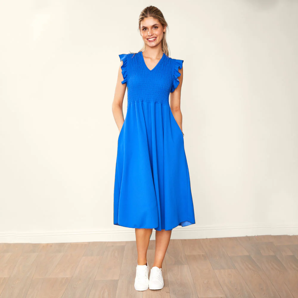 Sienna Dress (Blue) - Image 2