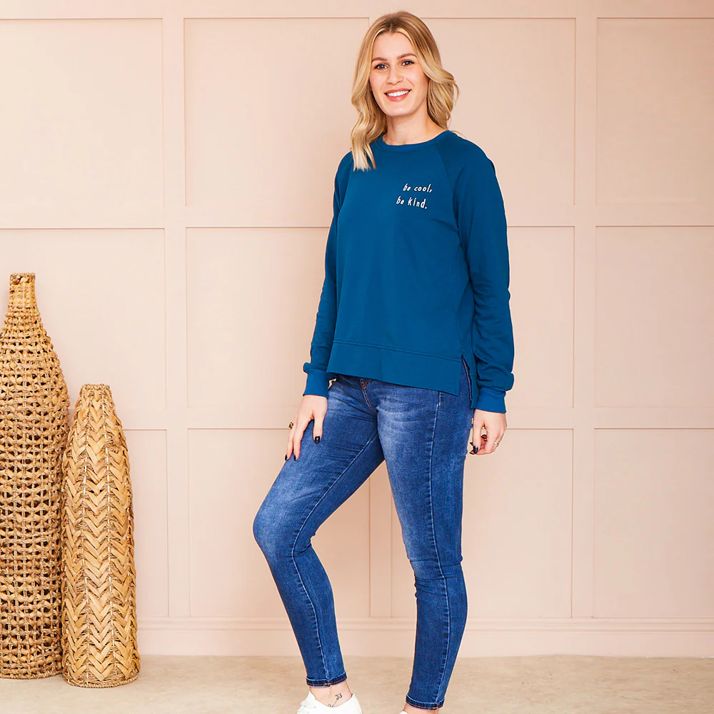Sienna Jumper (Petrol Blue) - Image 7