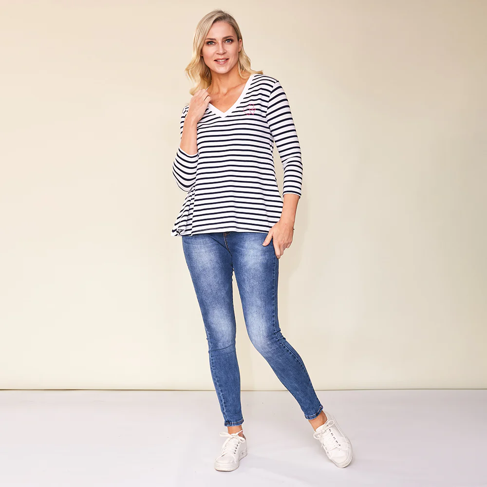 Cara Top (Navy) - Image 7