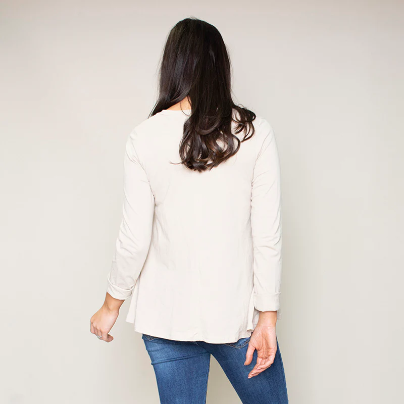 Sofia Swing V-Neck Top (Hazel) - Image 9