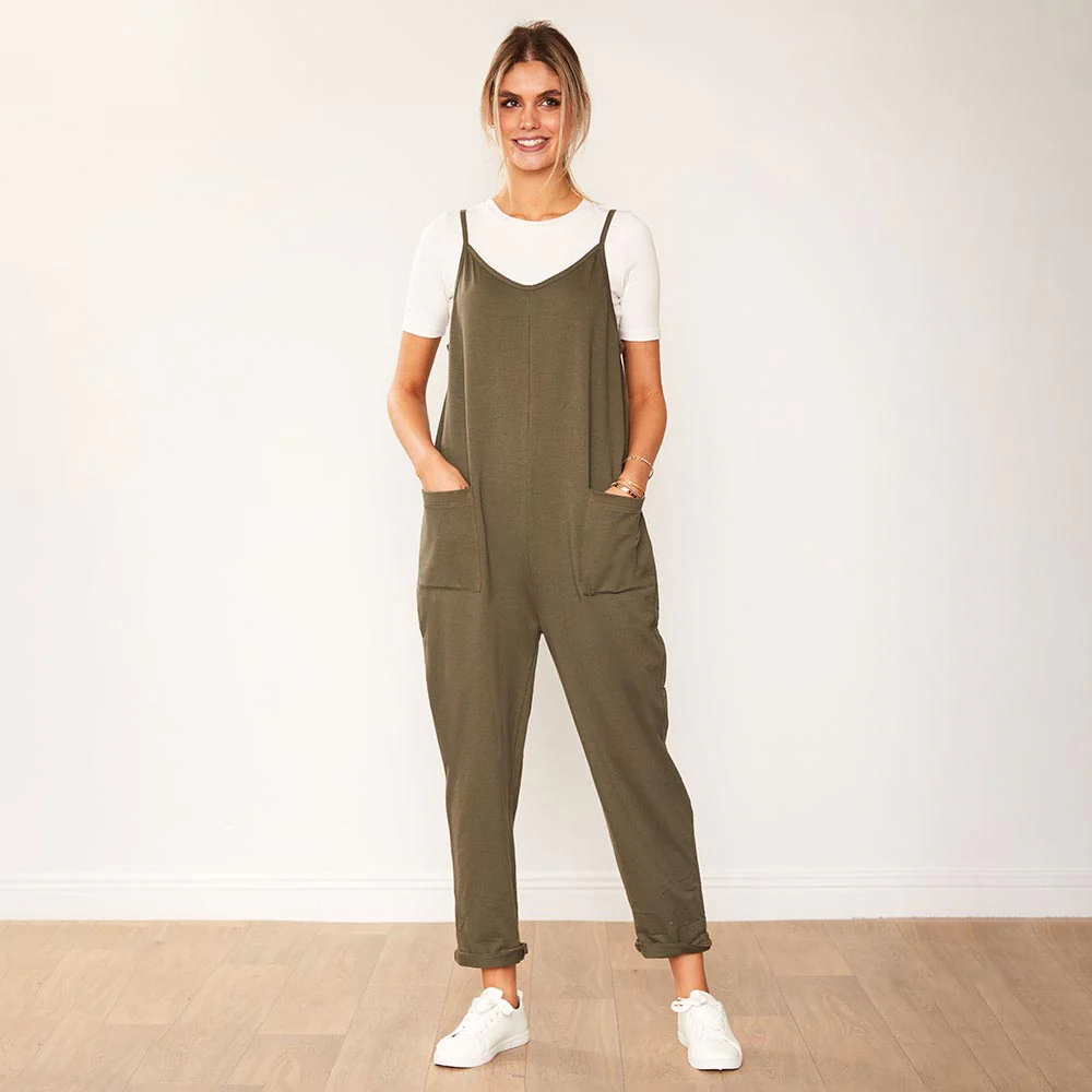 Sophie Jumpsuit (Khaki)